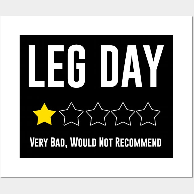 Leg Day Wall Art by mikevdv2001